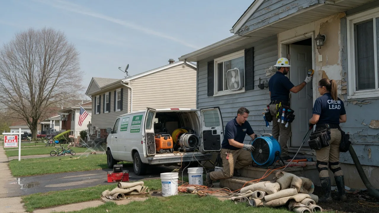 Flood Cleanup in Dilliner, PA near me